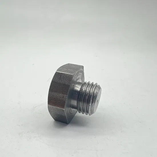 육각 나사 플러그 M16X1.5 C1215 스틸